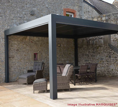 Pergola sur terrasse